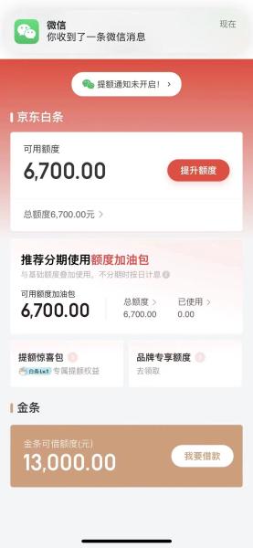 天翻地覆！京东白条额度咋秒变微信现金！