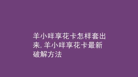 羊小咩的额度怎么取？——轻松实现取现的秘诀