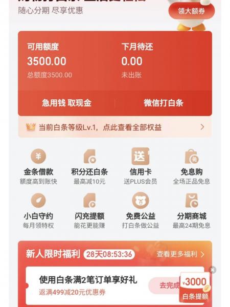 京东白条怎么套出来微信方法在这里，拿走不谢！ 京东白条 第2张